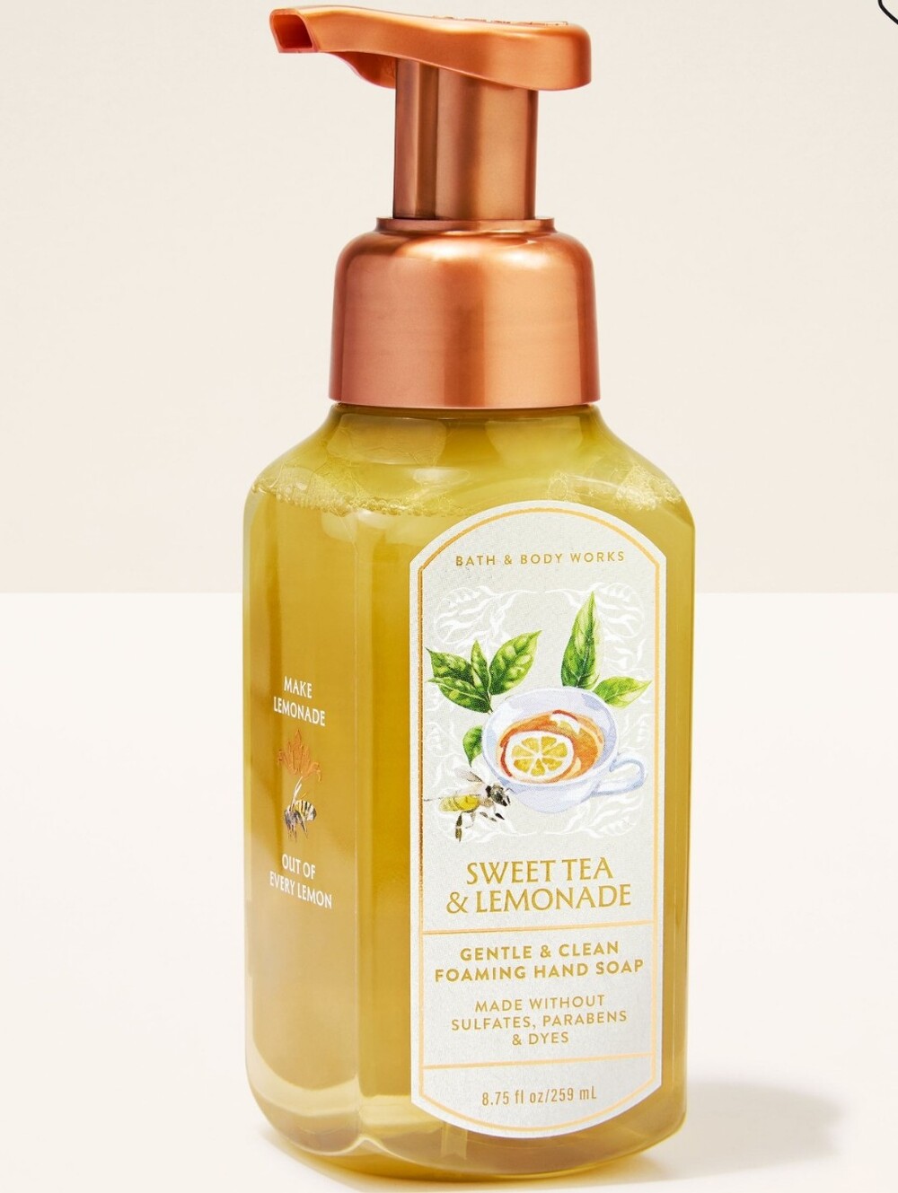 Bath Body Works Sweet Tea & Lemonade Gentle Foaming Hand Soap 8oz NEW RARE